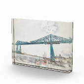 Middlesbrough Transporter Bridge Fotoblokken (Rechts)