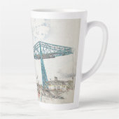 Middlesbrough Transporter Bridge Latte Mok (Rechts)