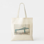 Middlesbrough Transporter Bridge Tote Bag (Achterkant)