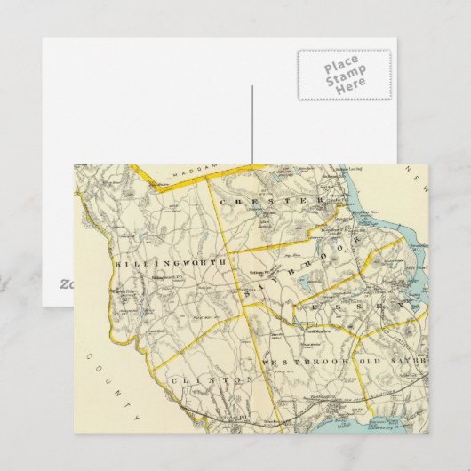 Middlesex Co S Briefkaart (Voorkant / Achterkant)