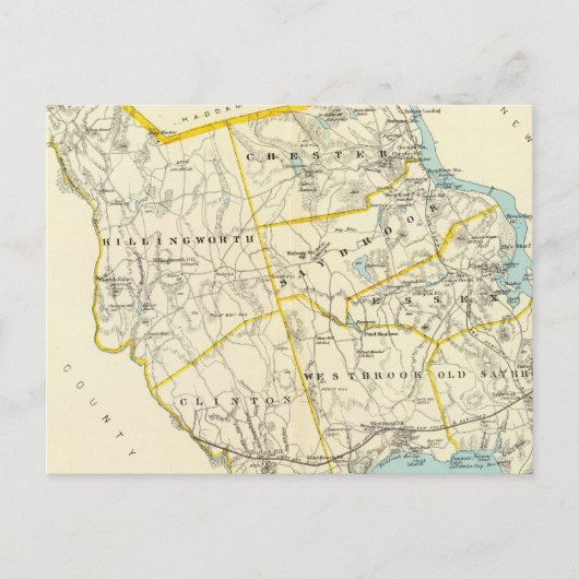 Middlesex Co S Briefkaart (Voorkant)