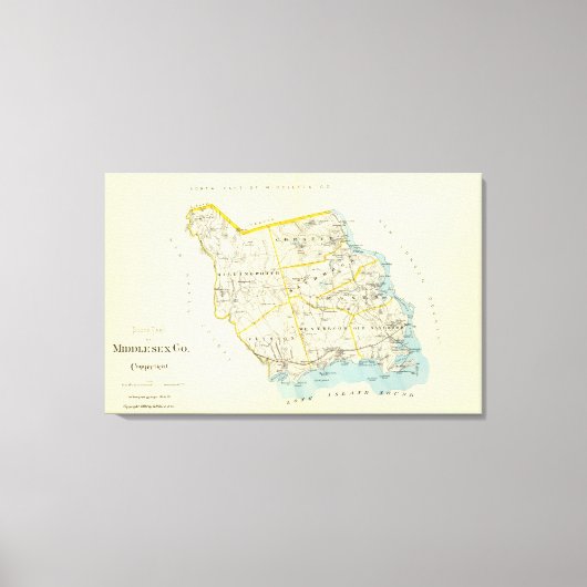 Middlesex Co S Canvas Afdruk (Voorkant)