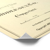 Middlesex Co S Poster (Hoek)