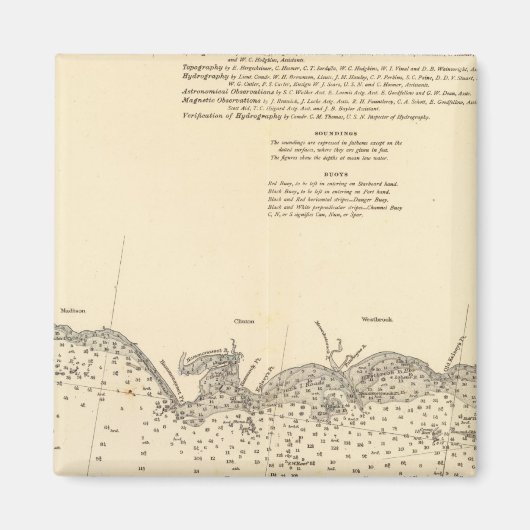 Middlesex County Connecticut Magneet (Voorkant)