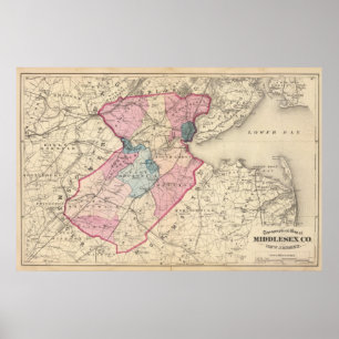 Middlesex County, NJ Poster