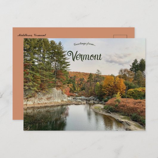 Middlesex Vermont Briefkaart (Voorkant / Achterkant)