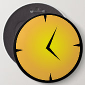 Middleskool Clock Badge Ronde Button 6,0 Cm (Voorkant /achterkant)