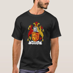 Middleton Coat of Arms Middleton Family Crest T-shirt