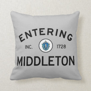 Middleton invoeren kussen