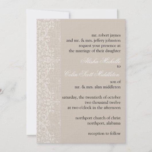 Middleton Kaart (Voorkant)