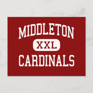 Middleton - Kardinalen - Hoog - Middleton Wisconsi Briefkaart