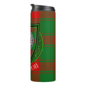 Middleton Schotse Clan Tartan & Crest Thermosbeker (Geroteerd rechts)