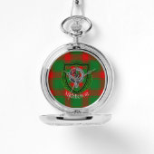Middleton Scottish Clan Tartan & Crest Horloge (Voorkant)