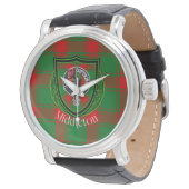 Middleton Scottish Clan Tartan & Crest Horloge (Gekanteld)
