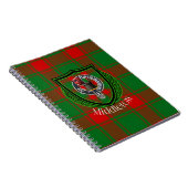 Middleton Scottish Clan Tartan & Crest Notitieboek (Rechterzijde)