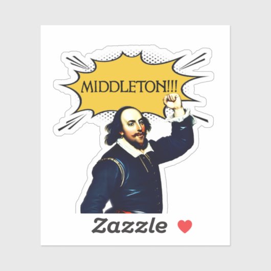 Middleton. Sticker (Vel)