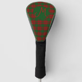 Middleton tartan monogram golfheadcover (Voorkant)