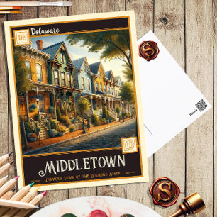 Middletown, Delaware    BRIEFKAART