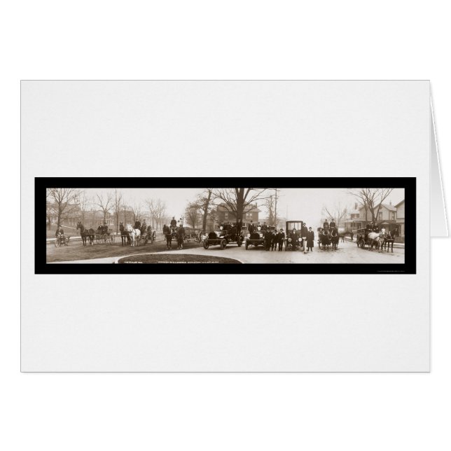 Middletown Fire Department Foto 1914 (Voorkant Horizontaal)