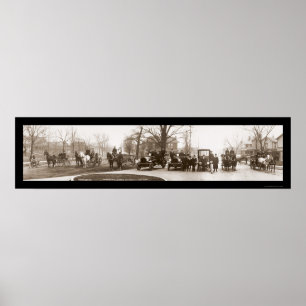 Middletown Fire Department Foto 1914 Poster