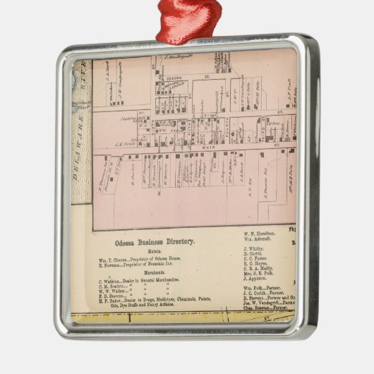 Middletown Metalen Ornament (Links)