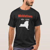 Middletown New York Verenigde Staten Verenigde Sta T-shirt (Voorkant)