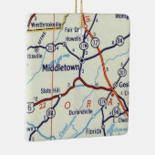 Middletown NY Keramisch Ornament (Rechts)