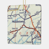 Middletown NY Keramisch Ornament (Links)