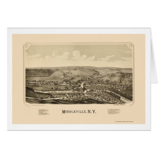 Middleville, NY Panoramic Map - 1890