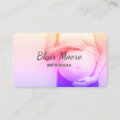 Midechtgenote Birth Doula Visitekaartje (Voorkant)