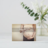 Midechtgenote Birth Doula Visitekaartje (Staand voorkant)