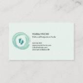 Midechtgenote Borstvoeding Consultant Baby zit ron Visitekaartje (Achterkant)