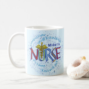 Midechtgenote Nurse Motto Koffiemok