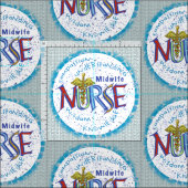 Midechtgenote Nurse Motto Stof (Delen)
