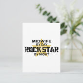 Midechtster Rock Star by Night Briefkaart (Staand voorkant)