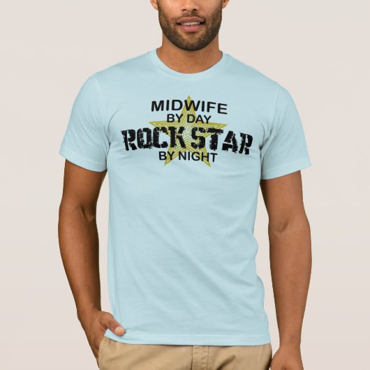 Midechtster Rock Star by Night T-shirt (Voorkant)