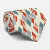 MIdeeuw modern atoomontwerp Stropdas (Opgerold)