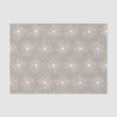 Mideeuw Modern Kerstmis Sneeuwvlok Atomic Tissuepapier (Voorkant)