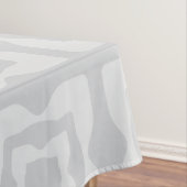 Mideeuw Modern Squares Patroon Light Grey Tafelkleed (Voorbeeld)