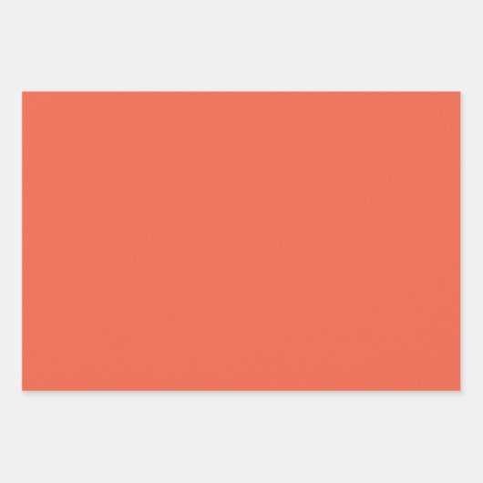 Mideeuw Modern Starburst Pattern Blush Coral Inpakpapier Vel (Voorkant 3)