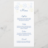 Mideeuw Modern stijlwentelingsmenu Menu (Voorkant)