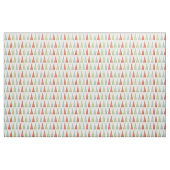 Mideeuw Moderne Kerstbomen Patroon Cream Stof (Fat Quarter)