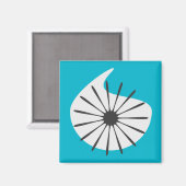 Mideeuw moderne keukenmagneten magneet (Voorkant / Achterkant)