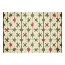 Mideeuw Moderne Retro Kerst  Sterren