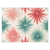 Mideeuw Moderne Retro Waterverf Kerst Tafelkleed (Voorkant (Horizontaal))