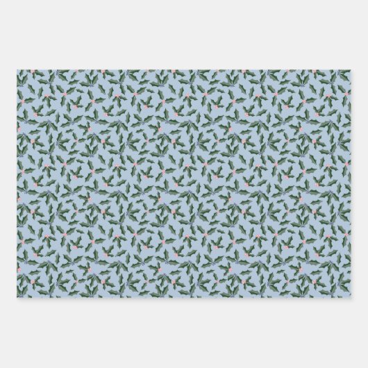 Mideeuw moderne vakantie inpakpapier vel (Voorkant 2)