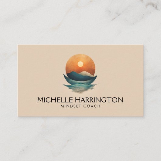Mideeuw Tranquility Life Coach, Meditatie Visitekaartje (Voorkant)
