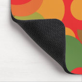 Mideeuwse kleurige Retropatronen Muismat (Hoek)