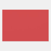 Mideeuwse moderne sierpatroonretro Red Green Inpakpapier Vel (Voorkant 3)