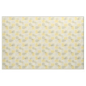 Mideeuwse patroonlogo's Geel grijs Stof (Yard (91,4 cm))